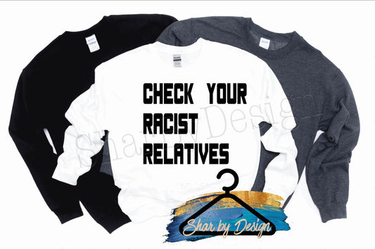 Check your racist relatives